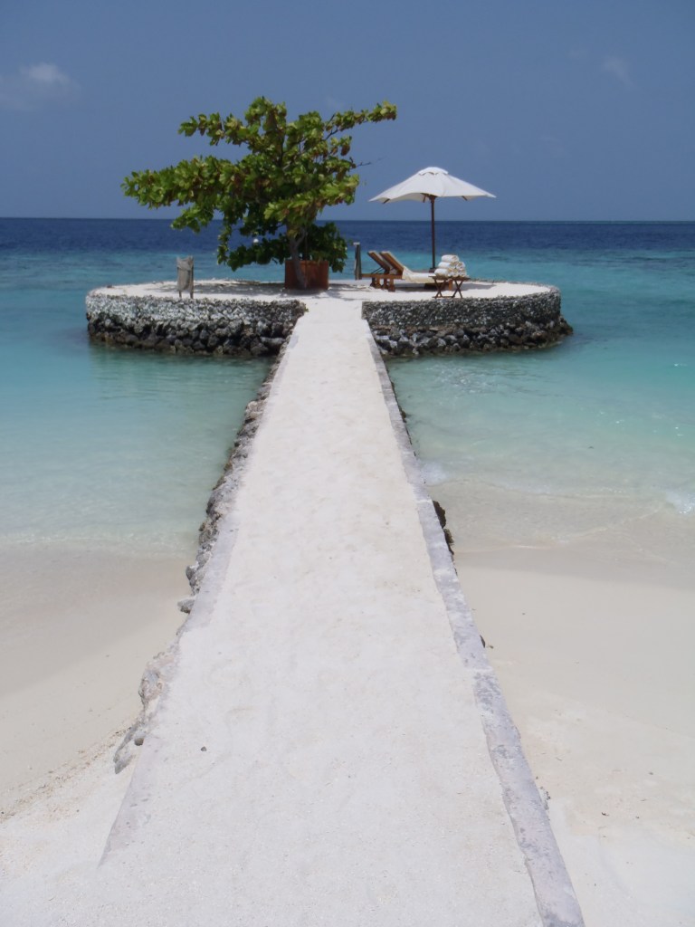 Maldives Rock Island