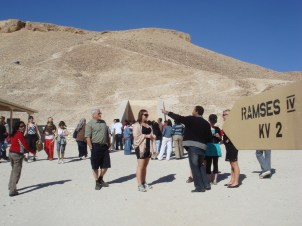 Valley of the Kings. Ramses Tomb.